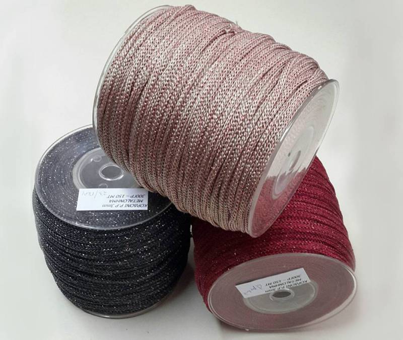 &Kappa;&omicron;&rho;&delta;ό&nu;&iota; PP/Lurex No.3 &Mu;&epsilon;&tau;&alpha;&lambda;&lambda;ό&nu;&eta;&mu;&alpha;